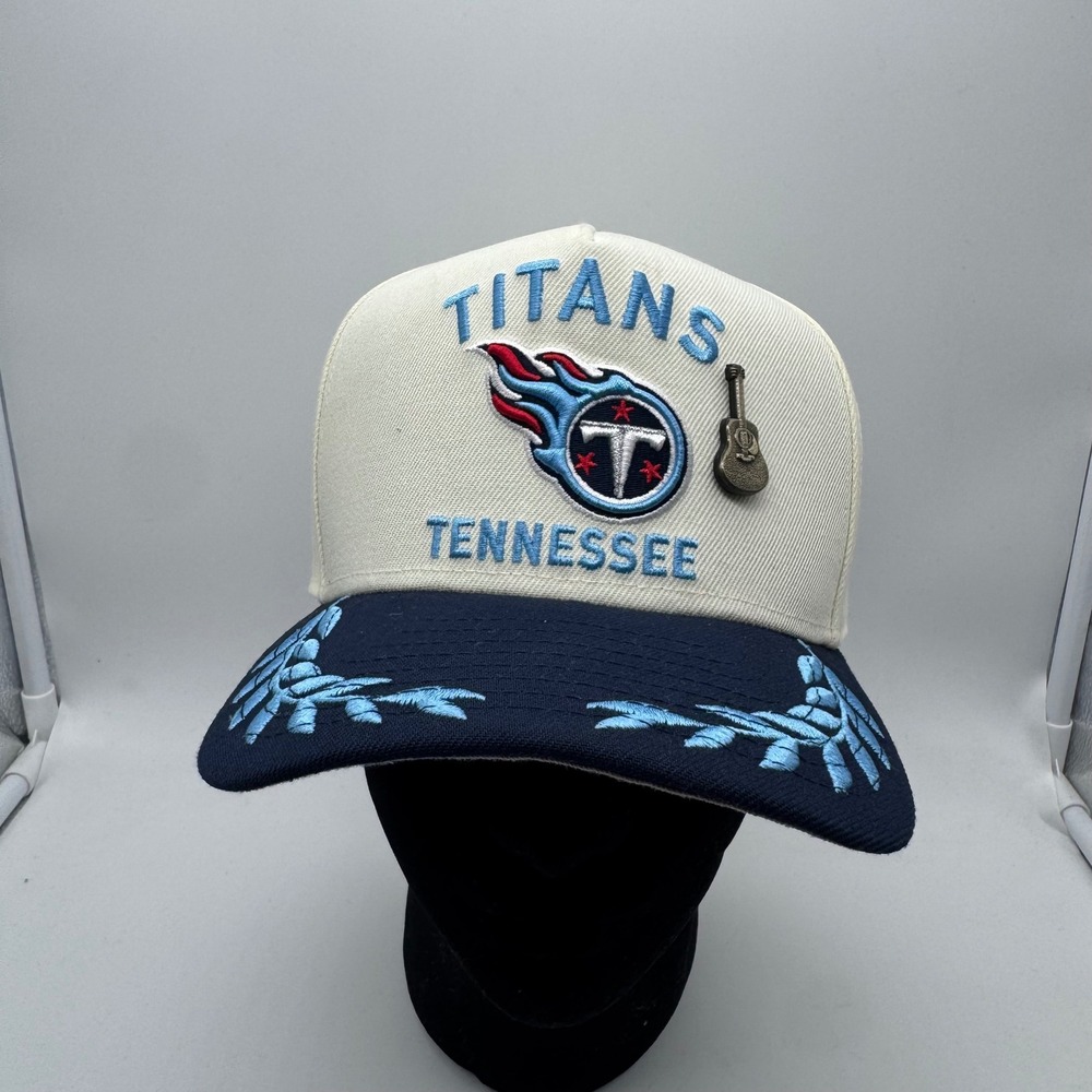 New Era Tennessee Titans 2025 Draft Hat 59FIFTY A-Frame Men's Size: 7 1/4 W/ Pin